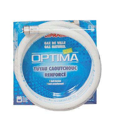 Flexible caoutchouc gaz naturel durée de vie 10 ans. 1.00m