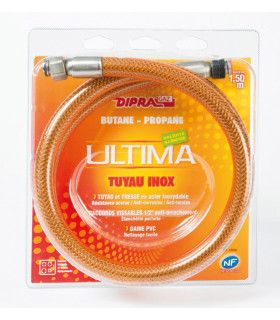 Flexible inox butane propane durée de vie illimitée. 2.00m