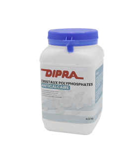Cristaux polyphosphates 0.5kg. Anticalcaire