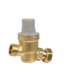 Réducteur de pression. Laiton brossé