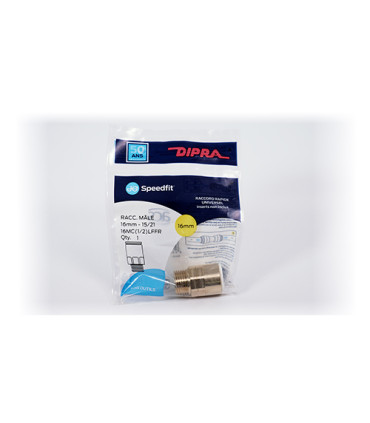 Raccord mâle Ø16 - M 15/21