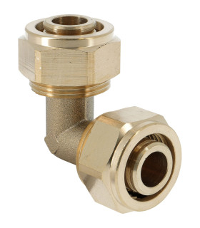 Coude à compression PER Ø12 mm