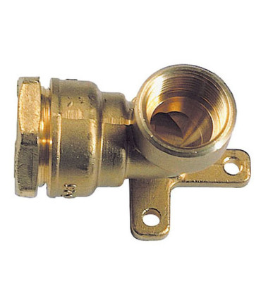 Applique murale pour tube PE Ø 20 mm - F 15/21