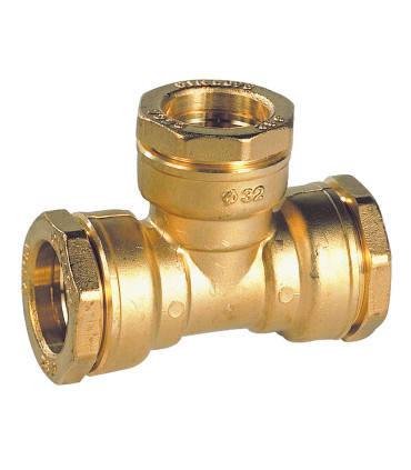 Té égal pour tube PE Ø 20 mm