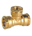 Té égal pour tube PE Ø 20 mm