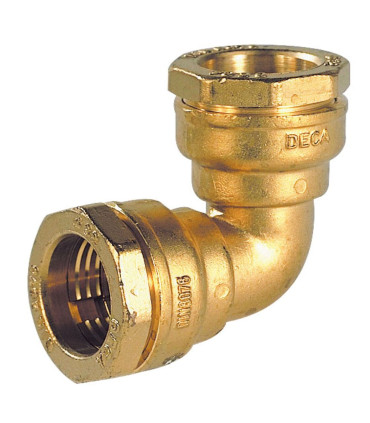 Coude égal pour tube PE Ø32