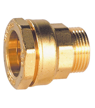 Raccord M 20/27 pour tube PE Ø25