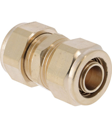 Jonction égale à compression PER Ø20