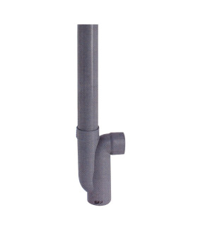 Siphon simple horizontal