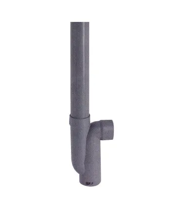 Siphon simple horizontal