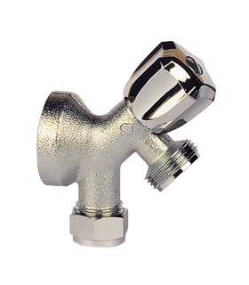 Robinet machine à laver simple avec applique