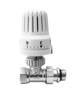 Robinet thermostatique équerre