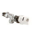 Robinet thermostatique équerre inversée 15/21