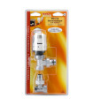 Mini kit robinet thermostatique équerre 15/21