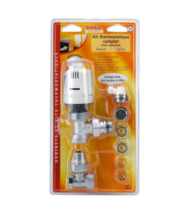 Kit complet thermostatique droit 15/21