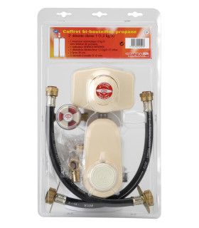 Coffret bi-bouteilles propane