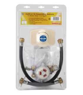 Coffret bi-bouteilles butane